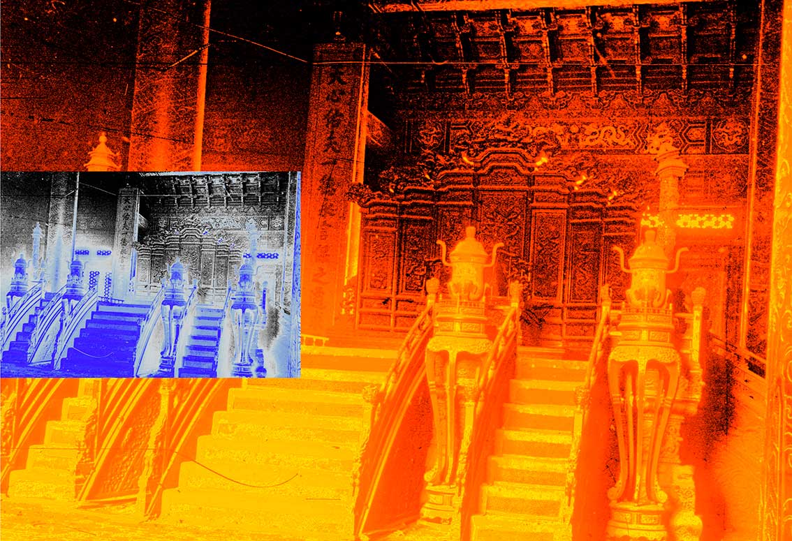 Sol naciente en el Palacio de Invierno