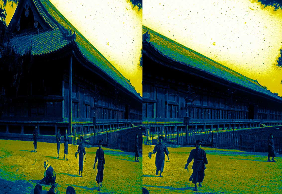 Sol naciente en el Palacio de Invierno