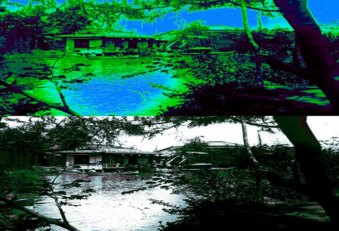 Sol naciente en el Palacio de Invierno