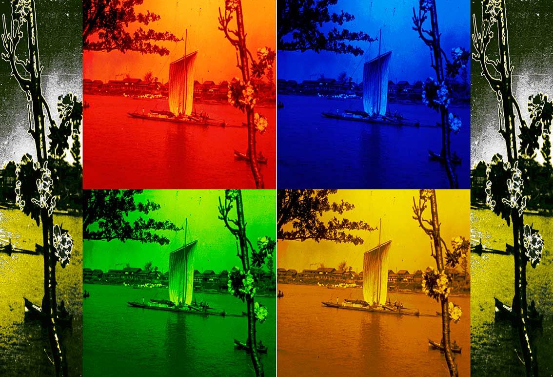 Sol naciente en el Palacio de Invierno